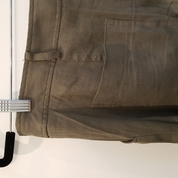 Veronica Beard Caladium linen viscose pants - Picture 4 of 7